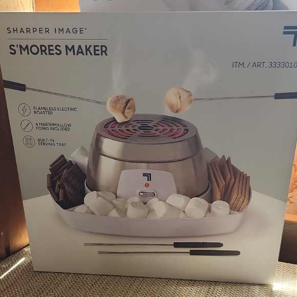 Sharper Image S'mores Maker - Silver and Black - Picture 1 of 4